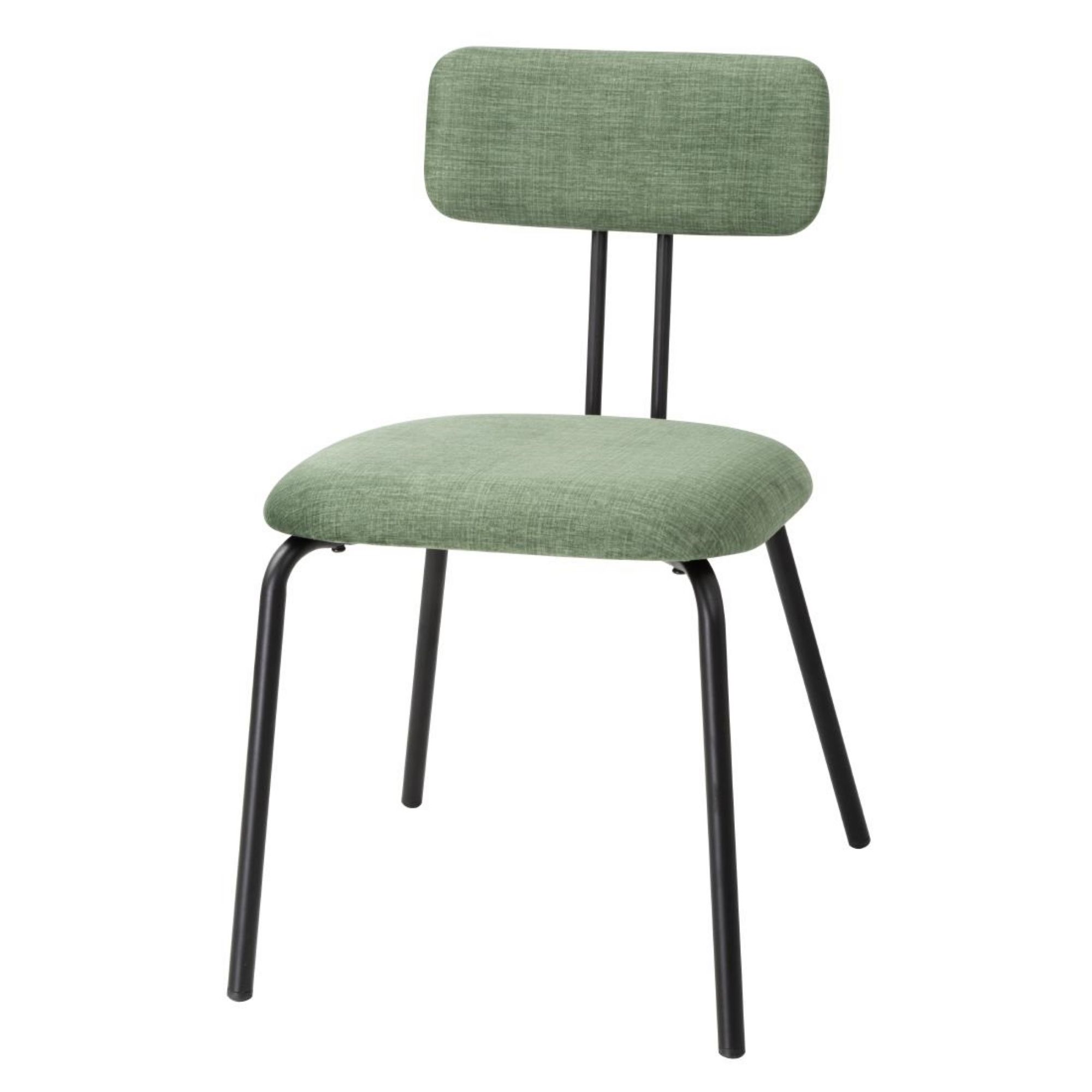 Picture of Bolero Fairfield Chairs Black and Green Mix (2 Pack) - FU501