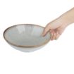 Picture of Olympia Drift Grey Embossed Coupe Bowls 205mm (4 pack) - FU198