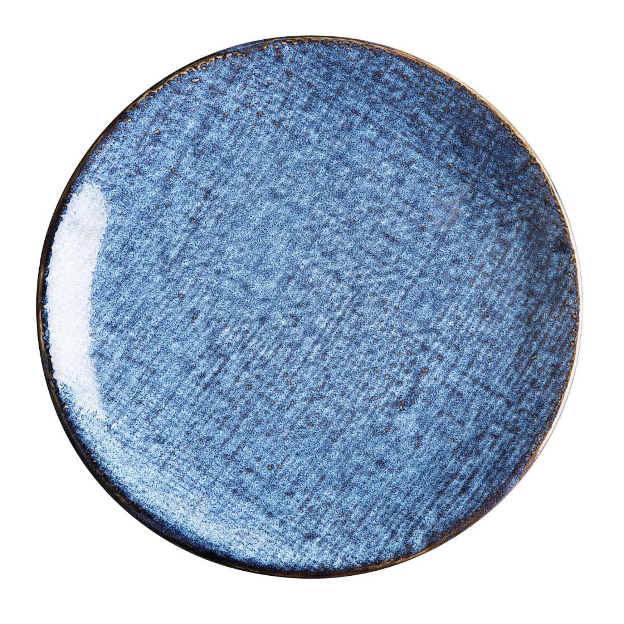 Picture of Olympia Denim Blue Coupe Plates 180mm (6 pack) - FU220