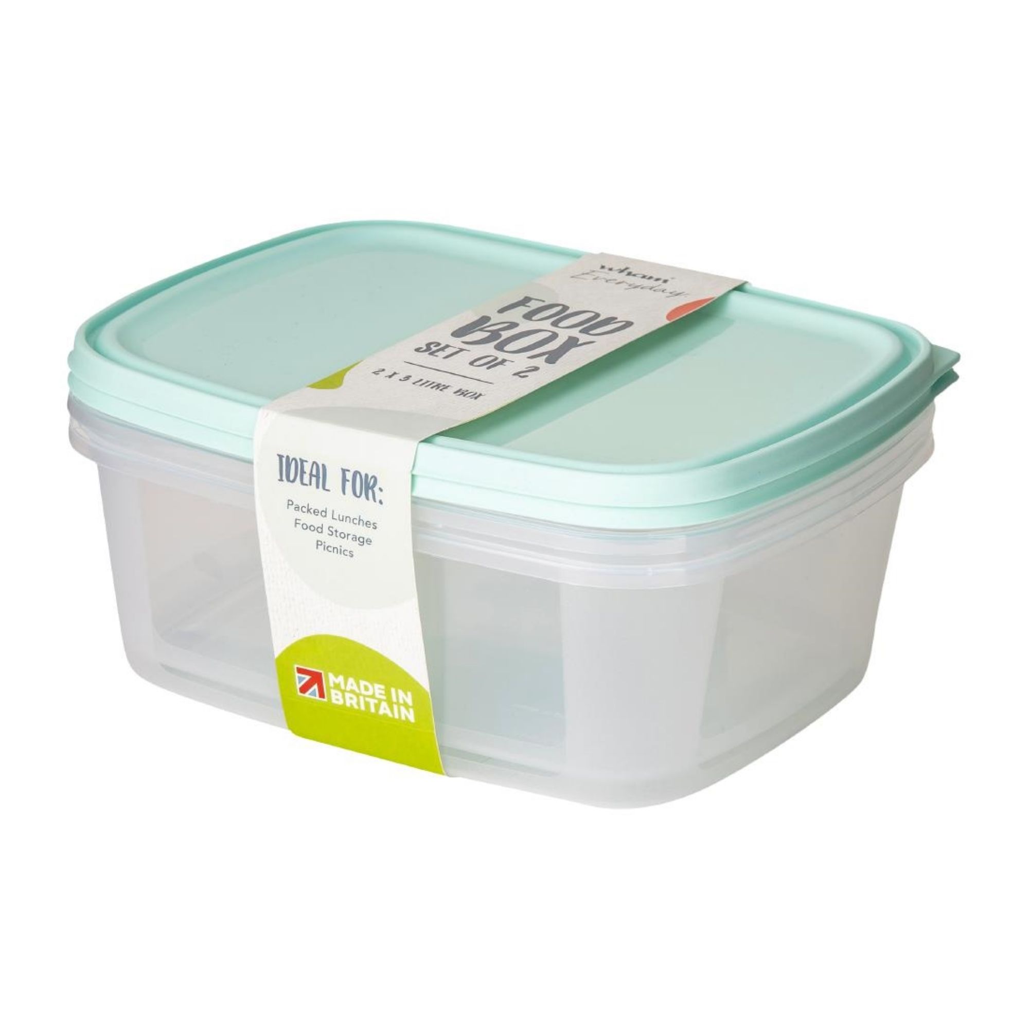 Picture of Wham Everyday Food Container 3Ltr (2 pack) - FU155