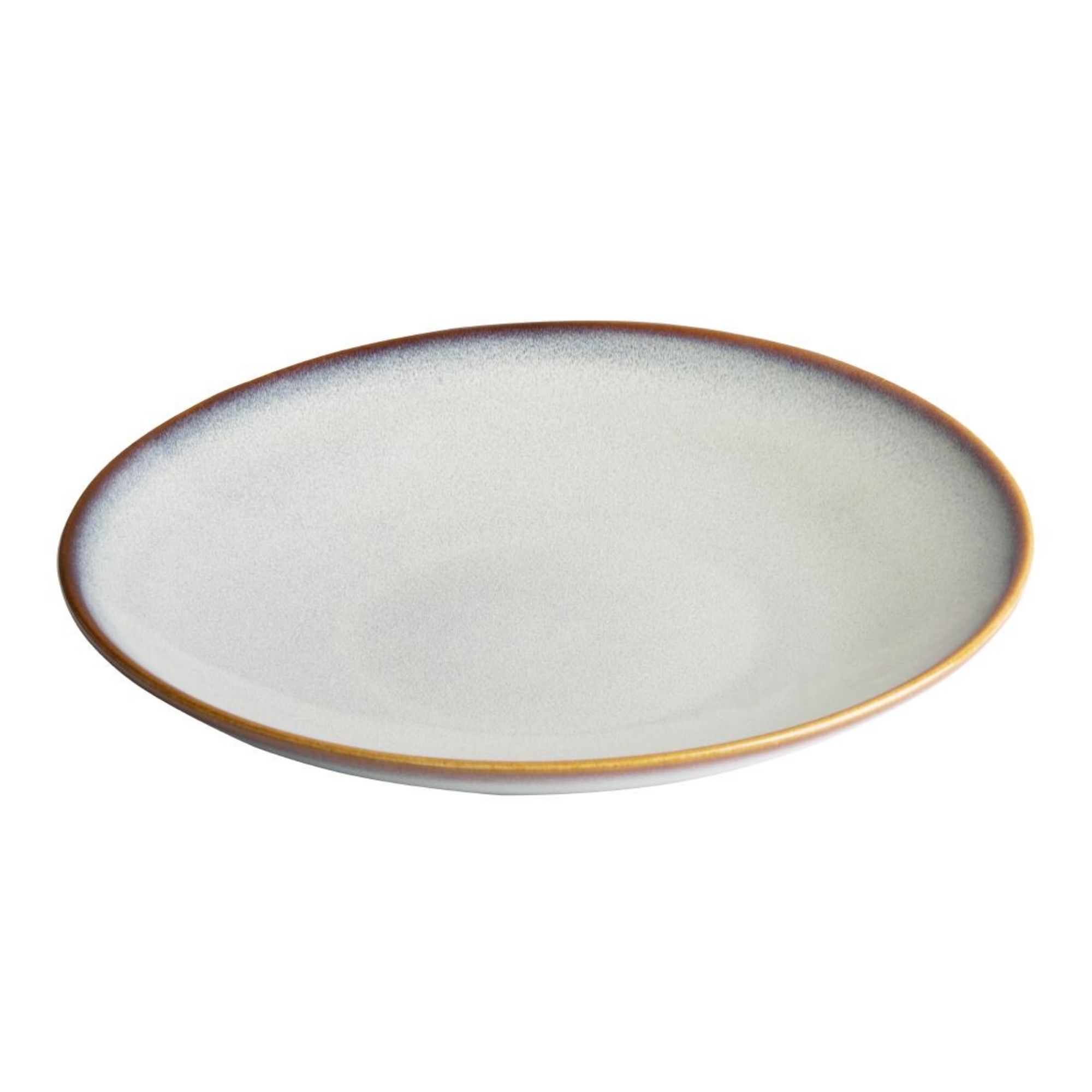 Picture of Olympia Drift Grey Plain Coupe Low Bowls 260mm (4 pack) - FU190
