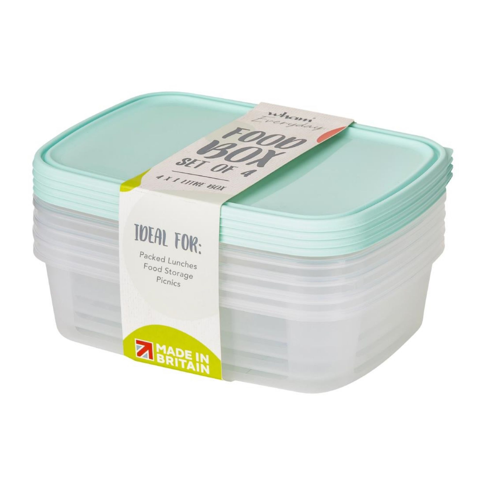 Picture of Wham Everyday Food Container 1Ltr (4 pack) - FU153