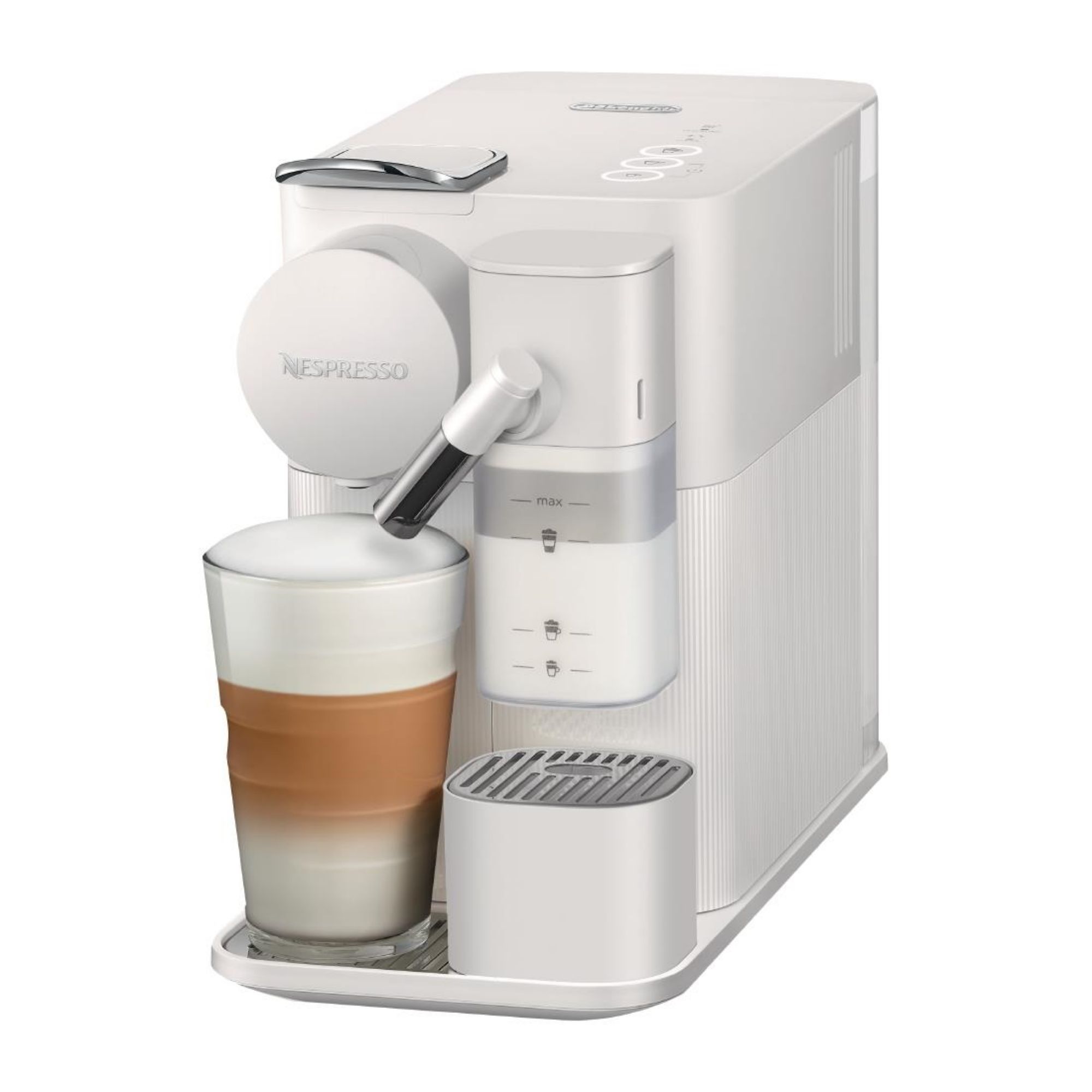 Picture of DeLonghi Nespresso Lattissima One Coffee Machine White - FT898