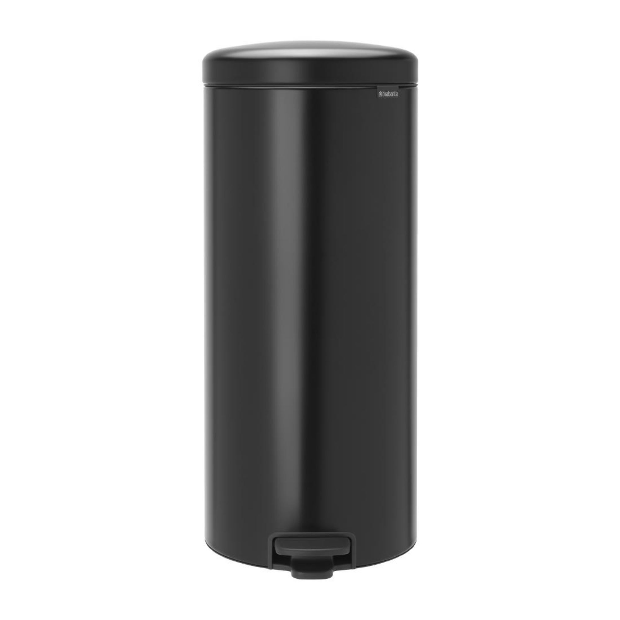 Picture of Brabantia Newlcon Pedal Bin Matt Black 30Ltr - FT375