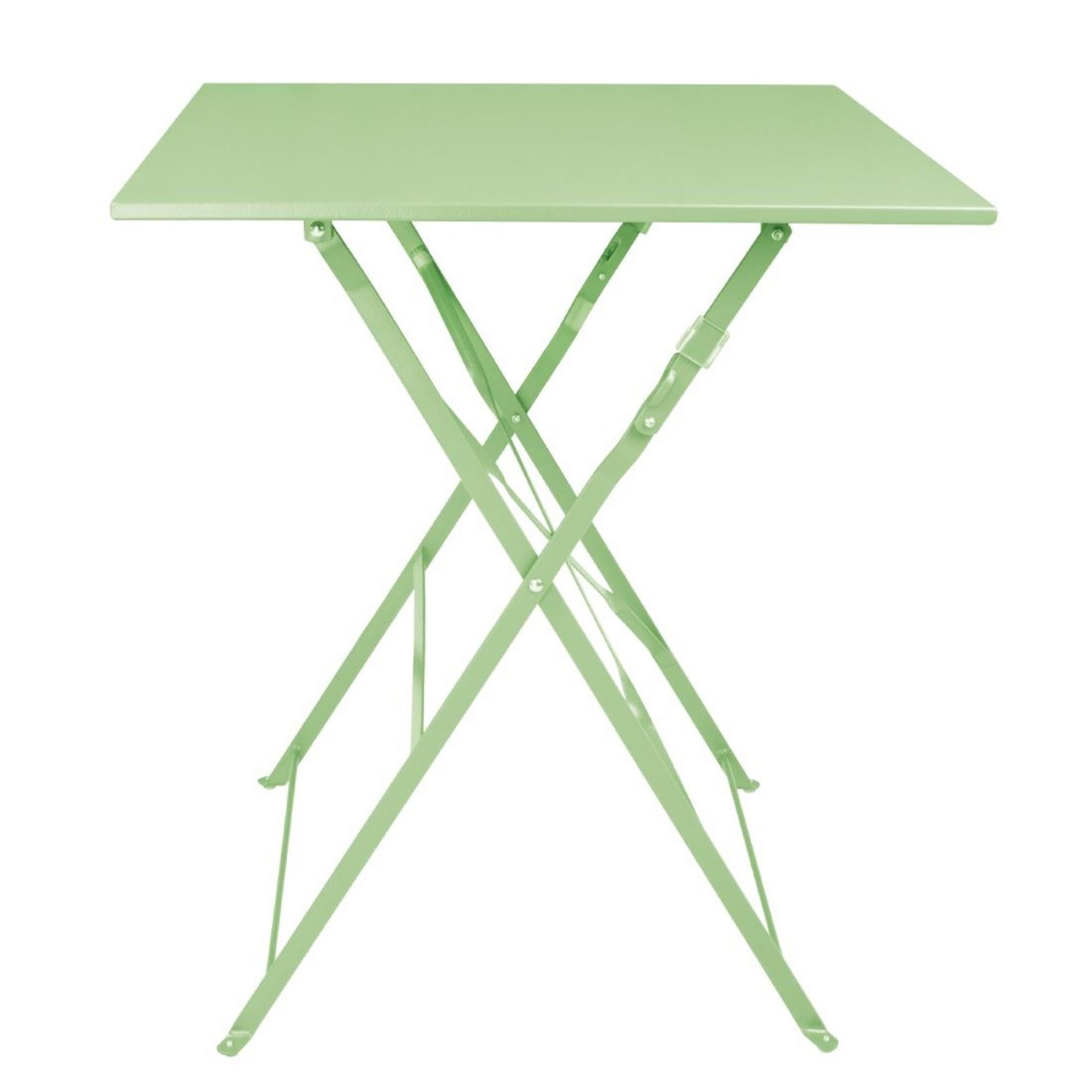Picture of Bolero Perth Light Green Pavement Style Table Square 600mm - FT271