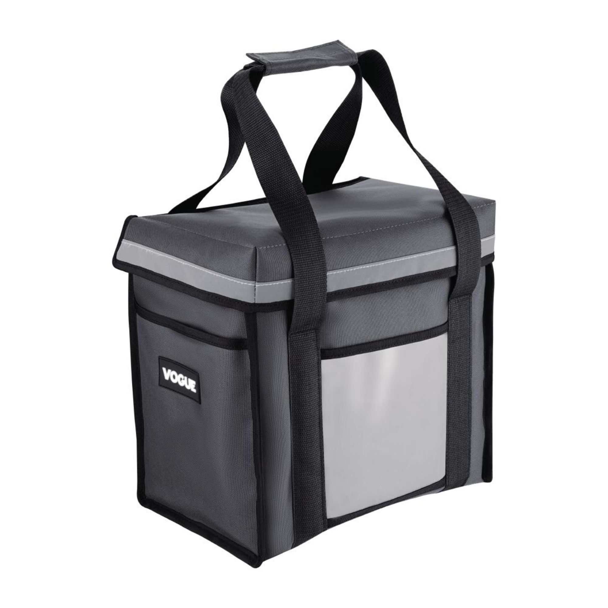 Picture of Vogue Insulated Top Loading Delivery Bag Grey 330x230x330mm - FR227