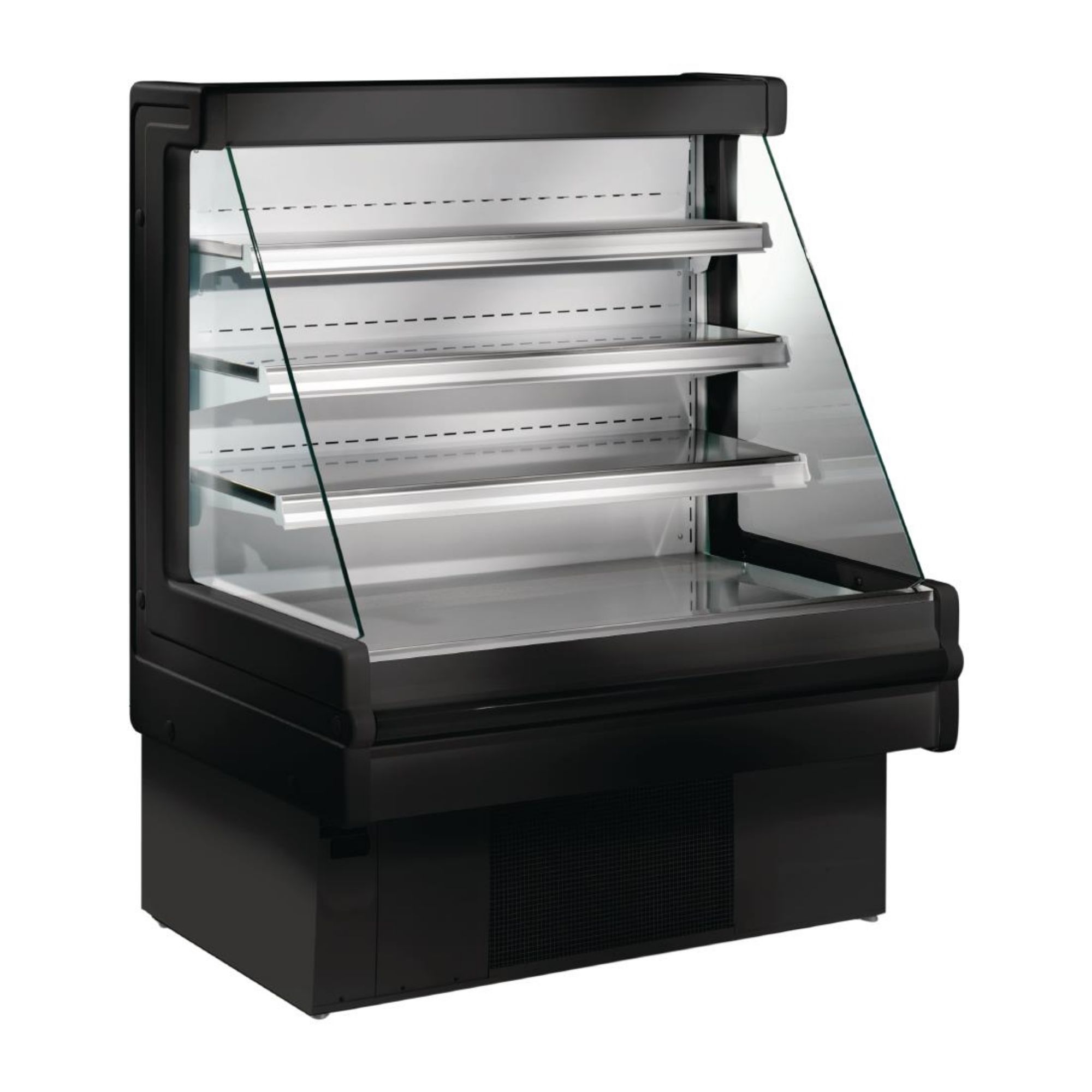Picture of Zoin Mandy Low Profile Multi Deck Display Fridge Black 1000mm - FP929-100