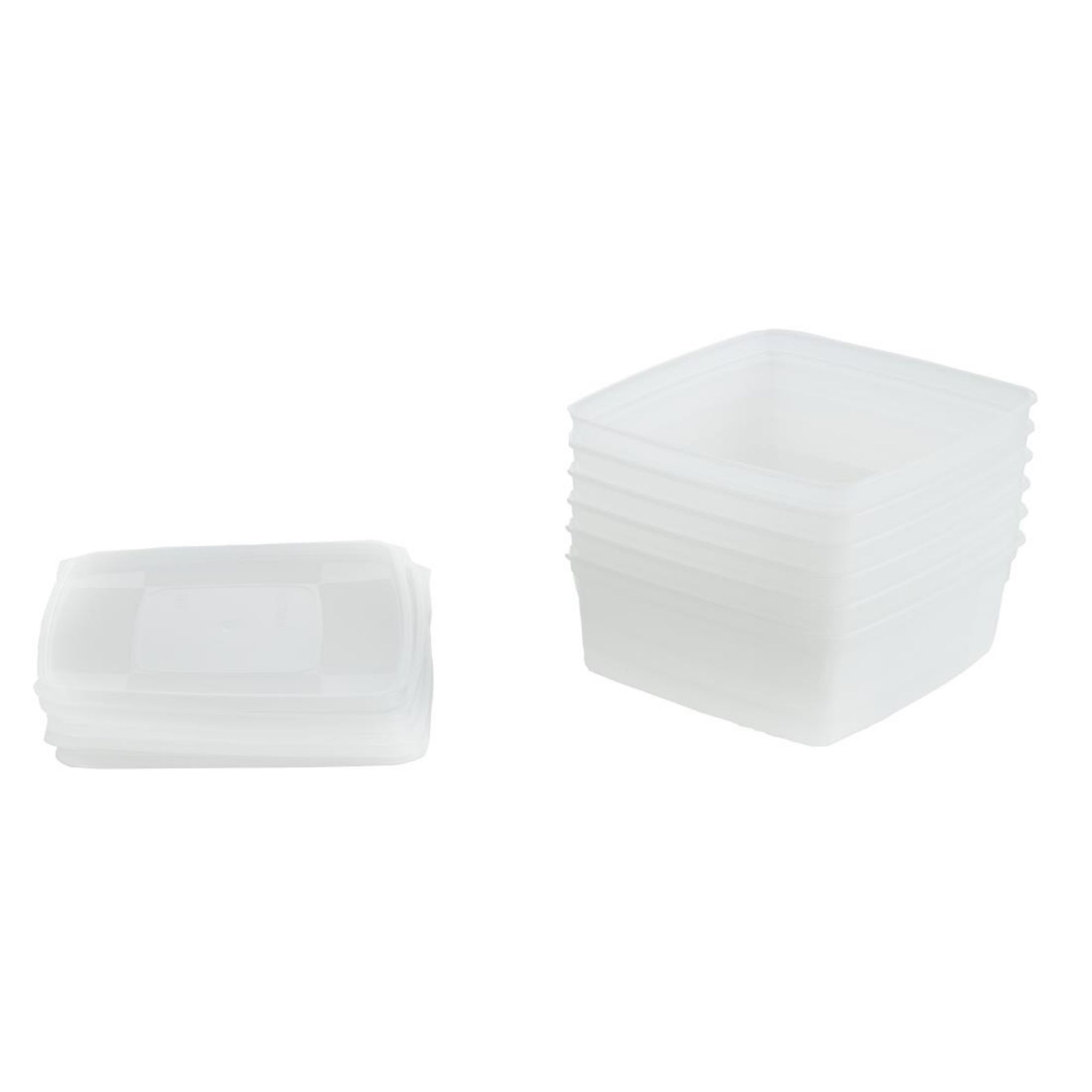 Picture of Matfer Bourgeat Soft Modulus Flexible Food Storage Container Box 1Ltr (6 Pack) - FS340