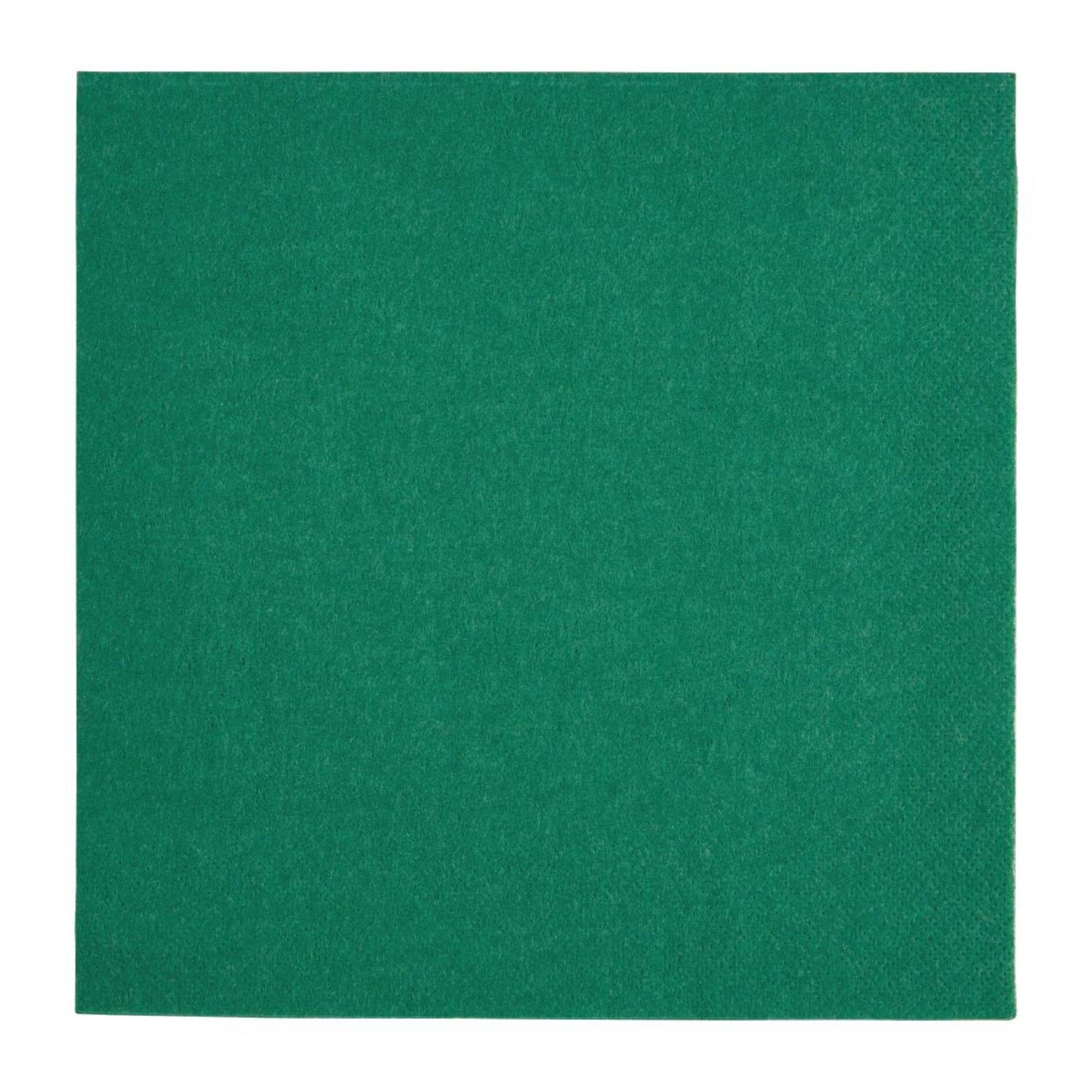 Picture of Fiesta Recyclable Dinner Napkin Dark Green 40x40cm 3ply 1/4 Fold (1000 Pack) - FE255