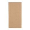 Picture of Fiesta Recyclable Recycled Dinner Napkin Kraft 40x40cm 2ply 1/8 Fold (2000 Pack) - FE250