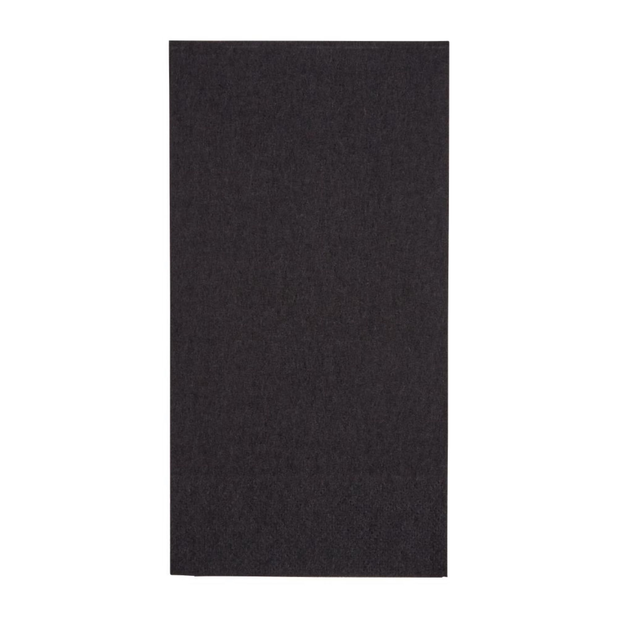 Picture of Fiesta Recyclable Dinner Napkin Black 40x40cm 2ply 1/8 Fold (2000 Pack) - FE249