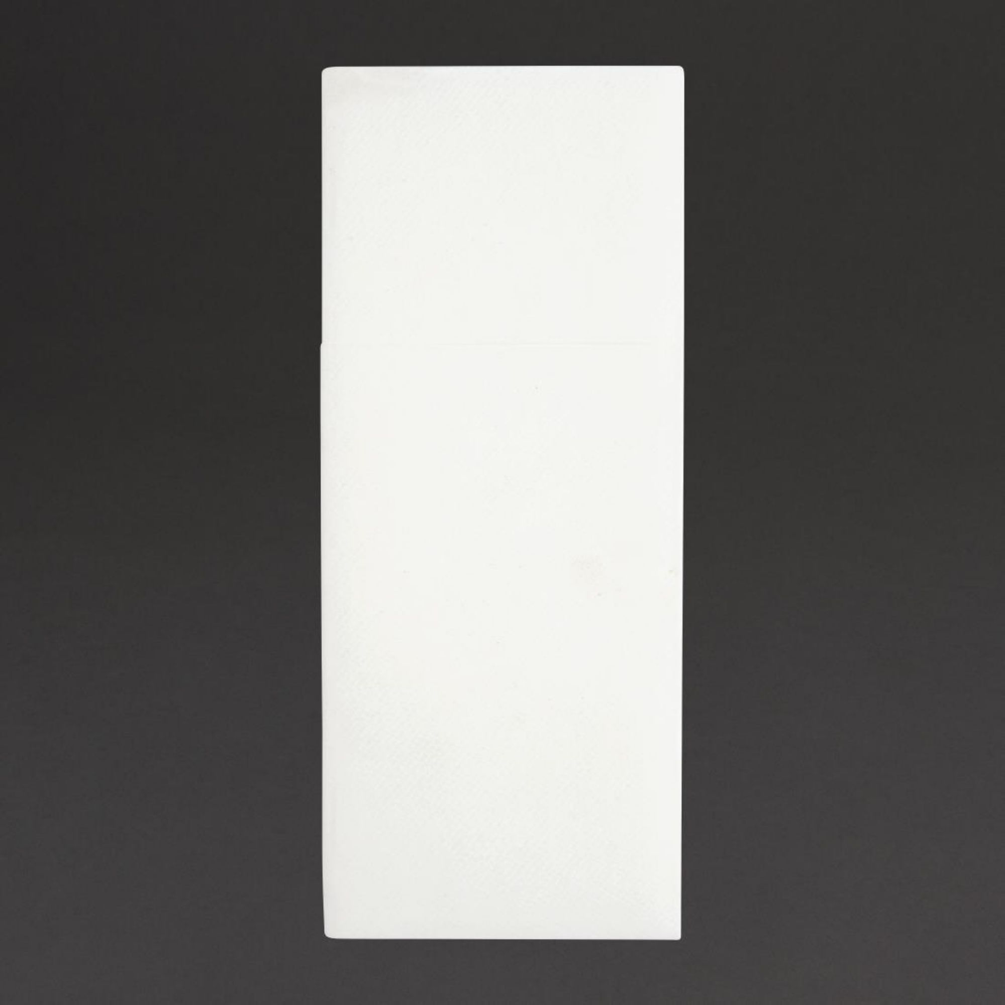 Picture of Fiesta Recyclable Premium Tablin Dinner Napkin White 48x40cm Airlaid Pocket Fold (400 Pack) - FE277