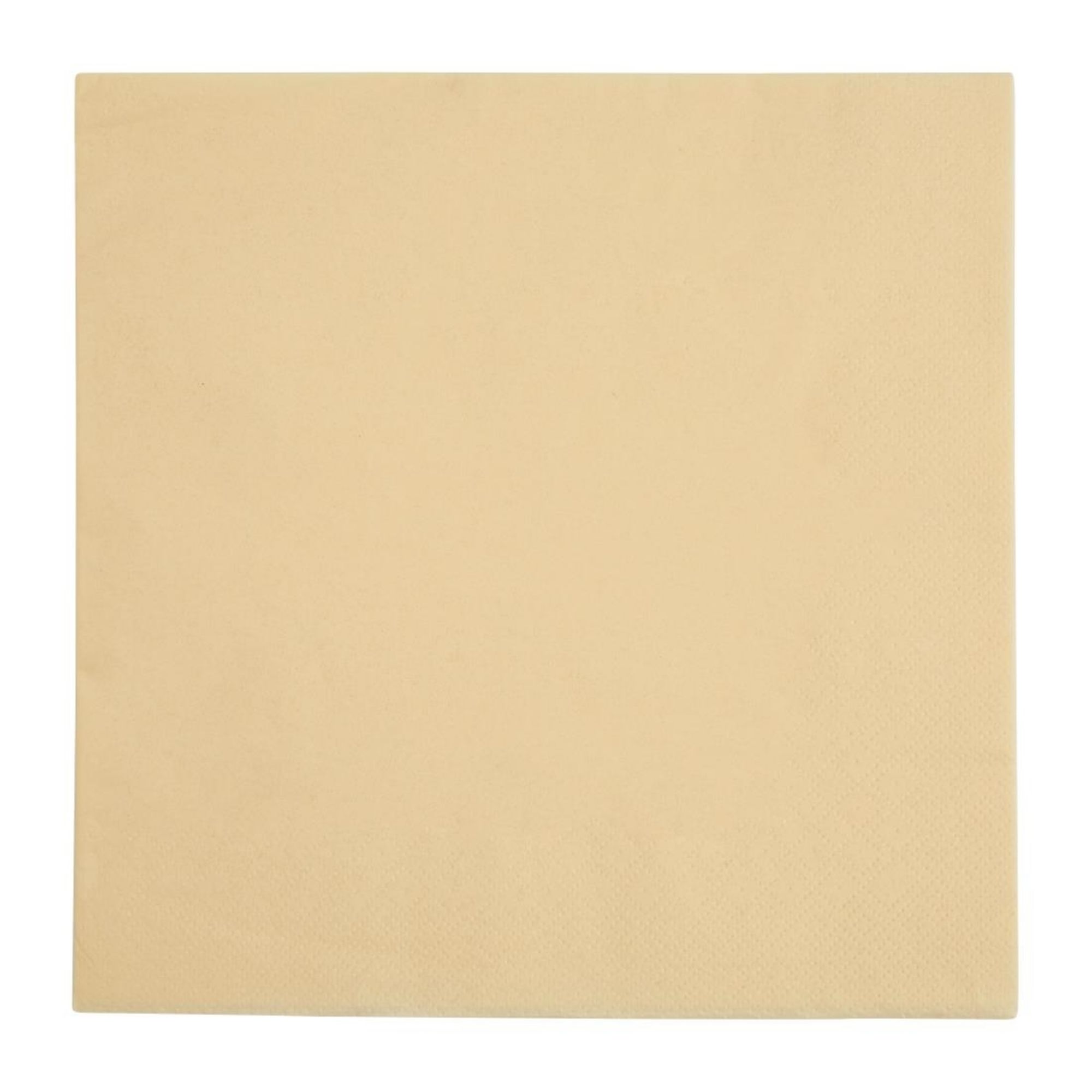 Picture of Fiesta Recyclable Dinner Napkin Cream 40x40cm 2ply 1/4 Fold (2000 Pack) - FE236