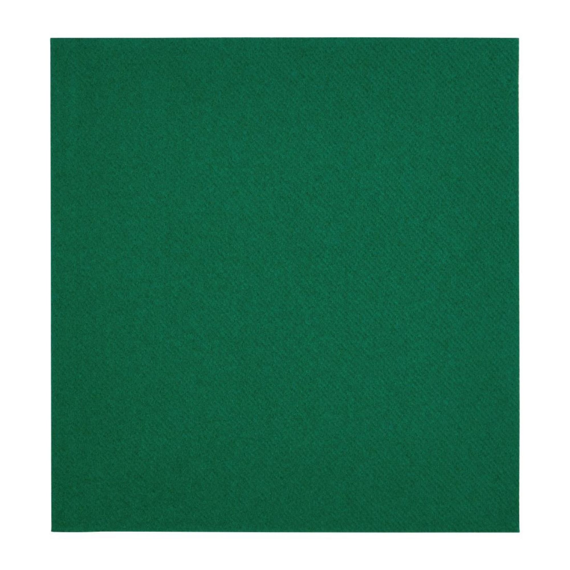 Picture of Fiesta Recyclable Premium Tablin Dinner Napkin Dark Green 40x40cm Airlaid 1/4 Fold (500 Pack) - FE268