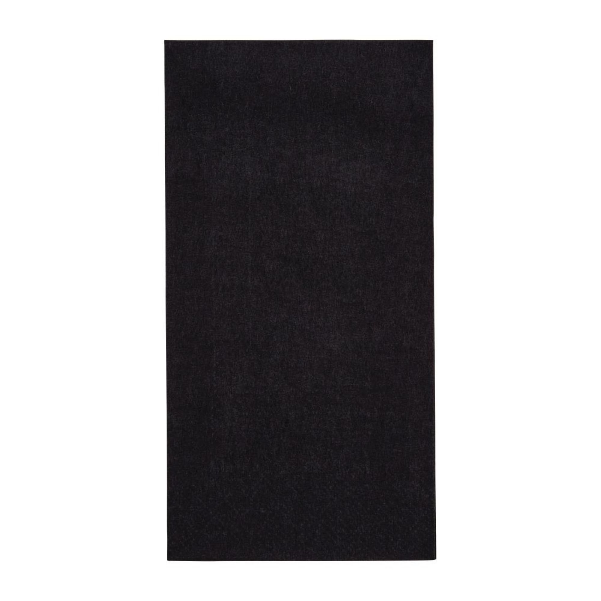 Picture of Fiesta Recyclable Dinner Napkin Black 40x40cm 3ply 1/8 Fold (1000 Pack) - FE261