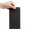 Picture of Fiesta Recyclable Dinner Napkin Black 40x40cm 3ply 1/8 Fold (1000 Pack) - FE261