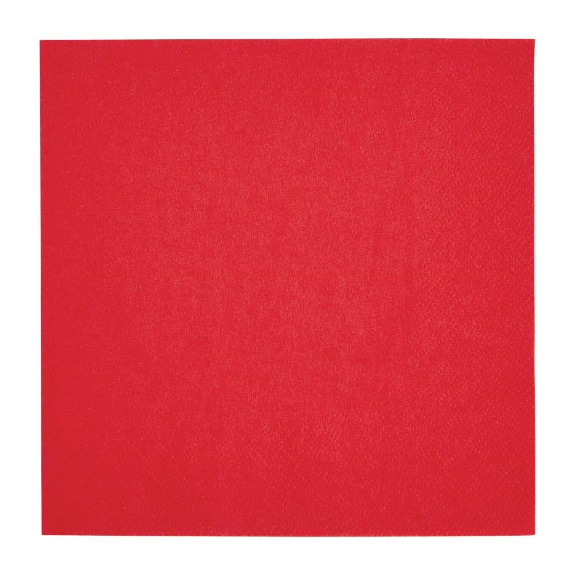 Picture of Fiesta Recyclable Lunch Napkin Red 33x33cm 2ply 1/4 Fold (2000 Pack) - FE222