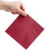 Picture of Fiesta Recyclable Lunch Napkin Bordeaux 33x33cm 2ply 1/4 Fold (2000 Pack) - FE221