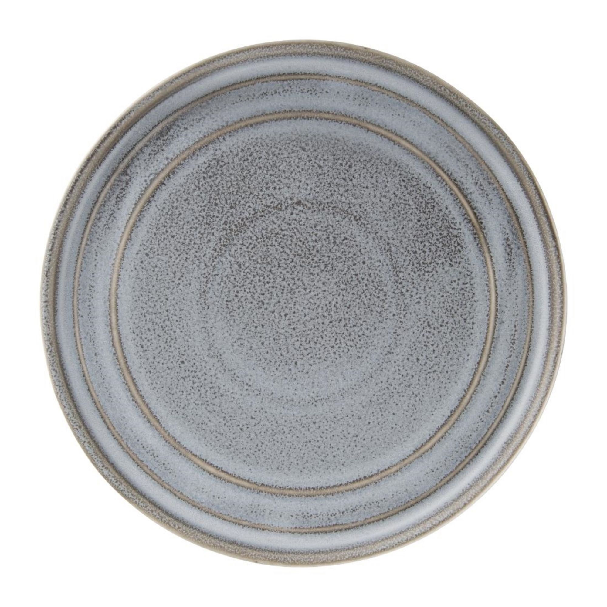 Picture of Olympia Cavolo Flat Round Plates Charcoal Dusk 220mm (6 Pack) - FD921