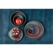 Picture of Olympia Cavolo Flat Round Plates Iridescent 180mm (6 pack) - FD914