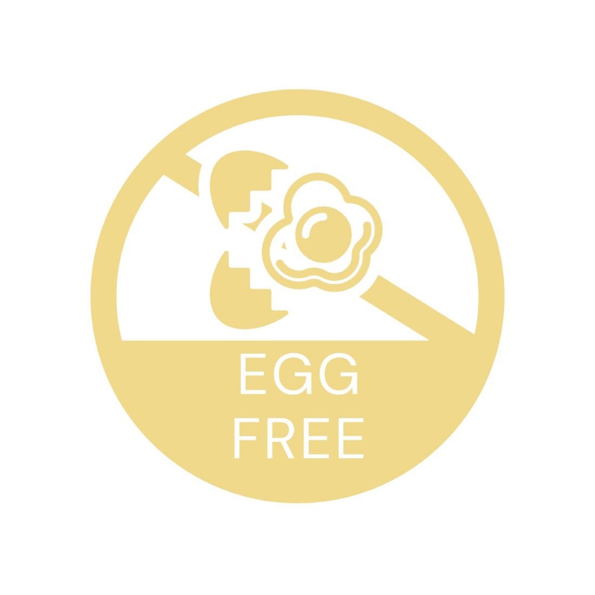 Picture of Vogue Removable Egg-Free Food Packaging Labels (1000 pack) - FD432