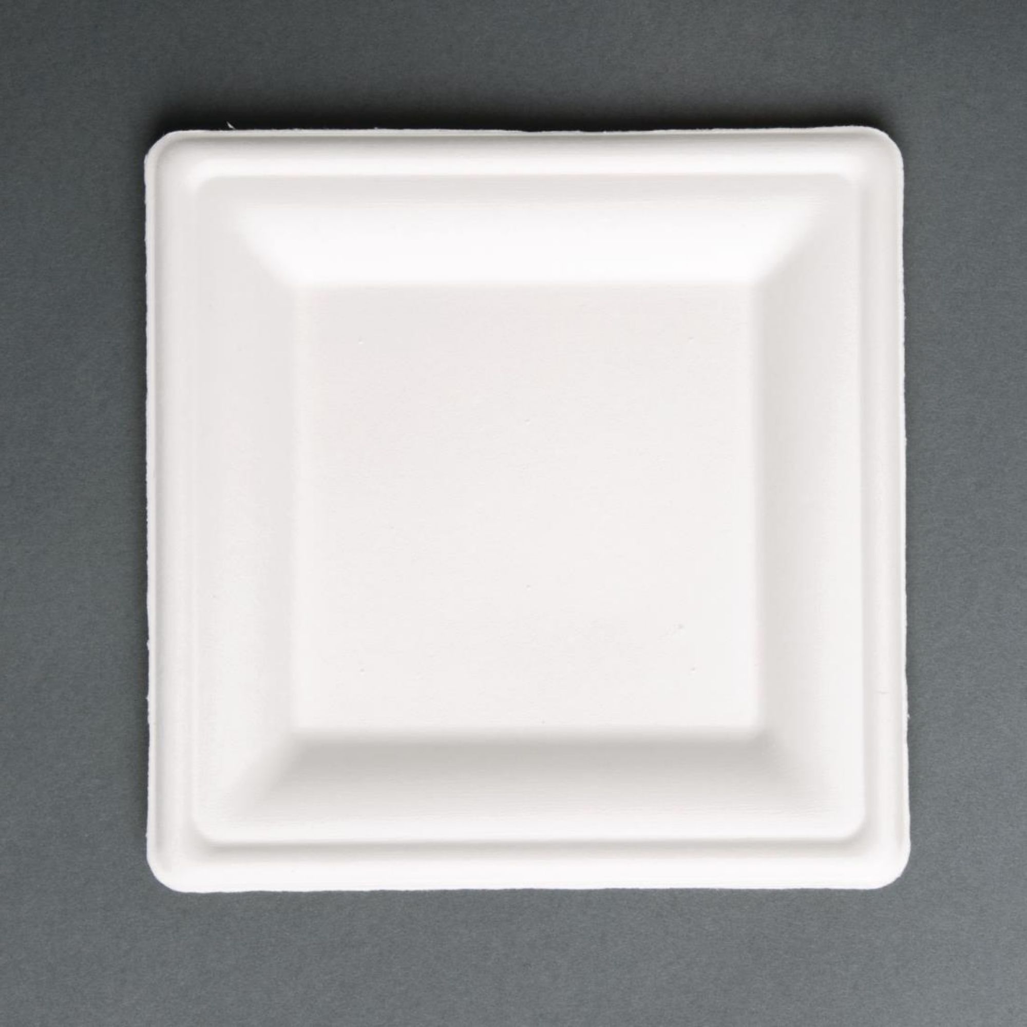 Picture of Fiesta Compostable Bagasse Square Plates 159mm (50 Pack) - FC518