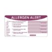 Picture of Hygiplas Removable Allergen Alert Food Labels (250 pack) - FC217