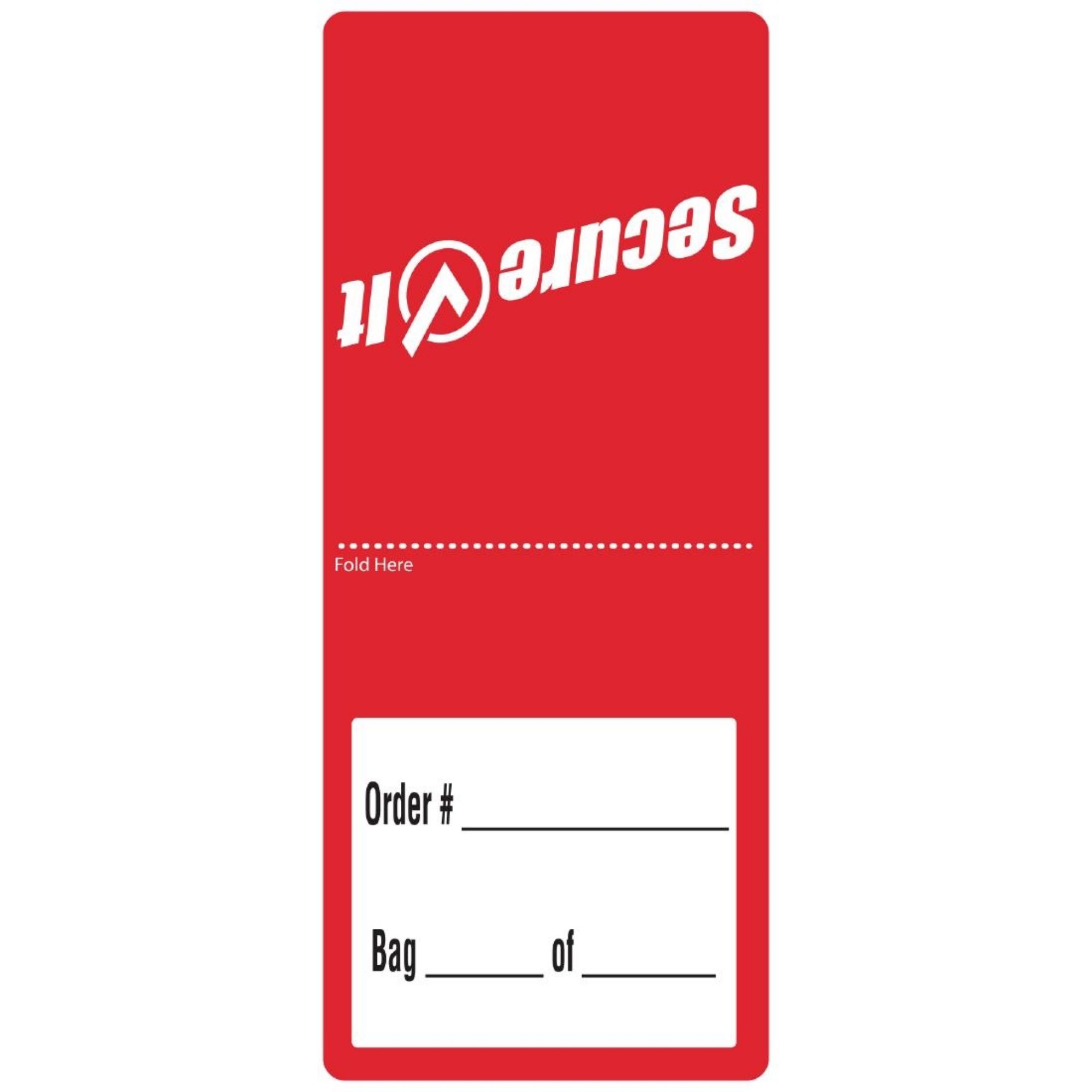 Picture of SecureIt Tamper-Resistant Removable Food Packaging Labels Large (2 x 250 Pack) - FC214