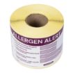 Picture of Hygiplas Removable Allergen Alert Food Labels (250 pack) - FC217