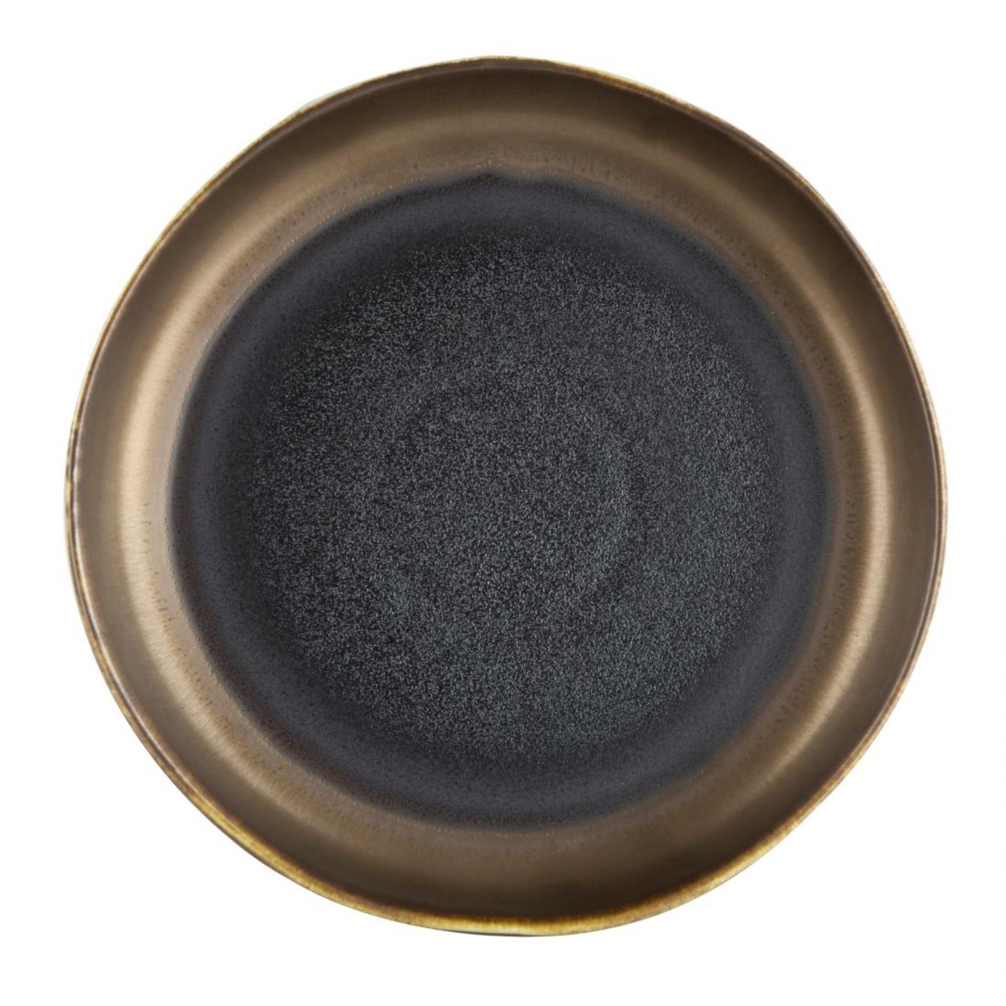 Picture of Olympia Ochre Flat Bowls 210mm 700ml (6 pack) - FC287