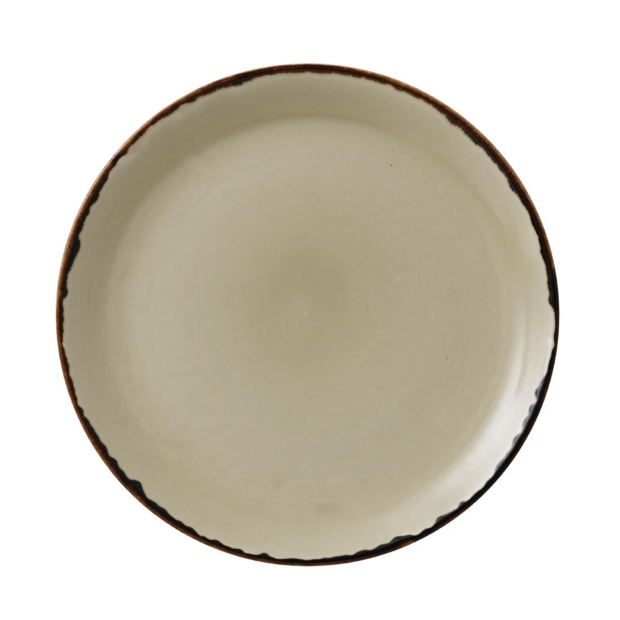 Picture of Dudson Harvest Evolve Coupe Plates Linen 288mm (12 pack) - FC027