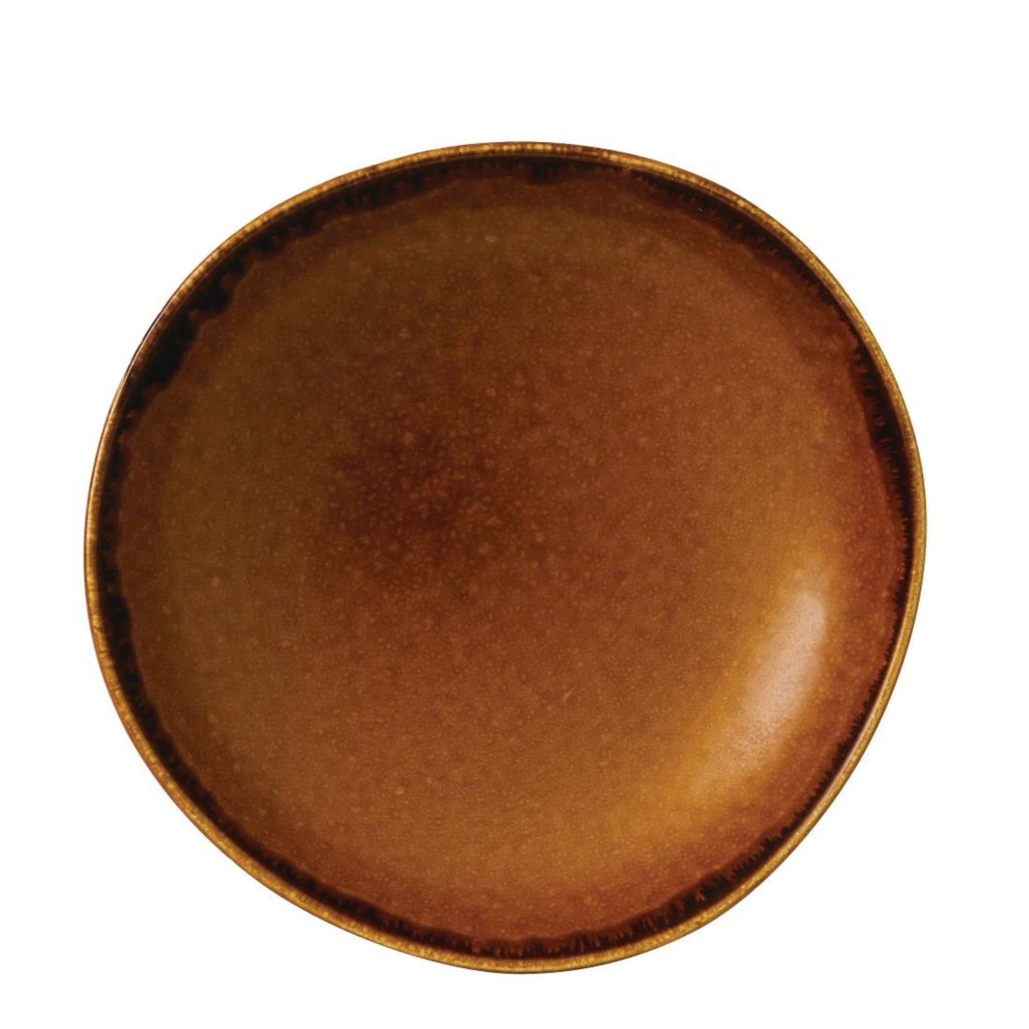 Picture of Dudson Harvest Trace Organic Bowls Brown 253mm (12 pack) - FC024