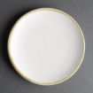 Picture of Olympia Kiln Round Coupe Plate Chalk 180mm (6 Pack) - FB980