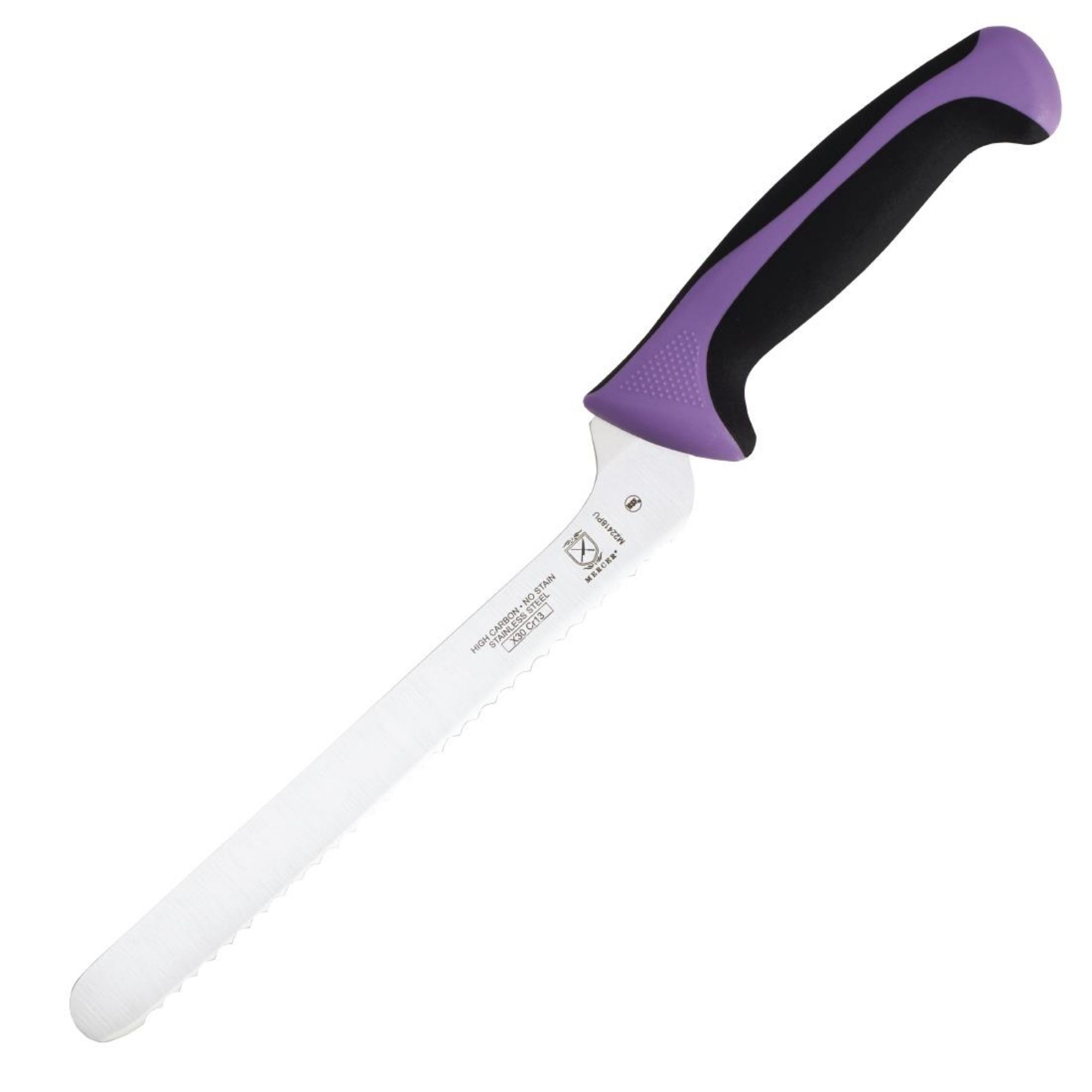 Picture of Mercer Millennia Culinary Allergen Safety Offset Serrated Bread Knife 20.3cm - FB504