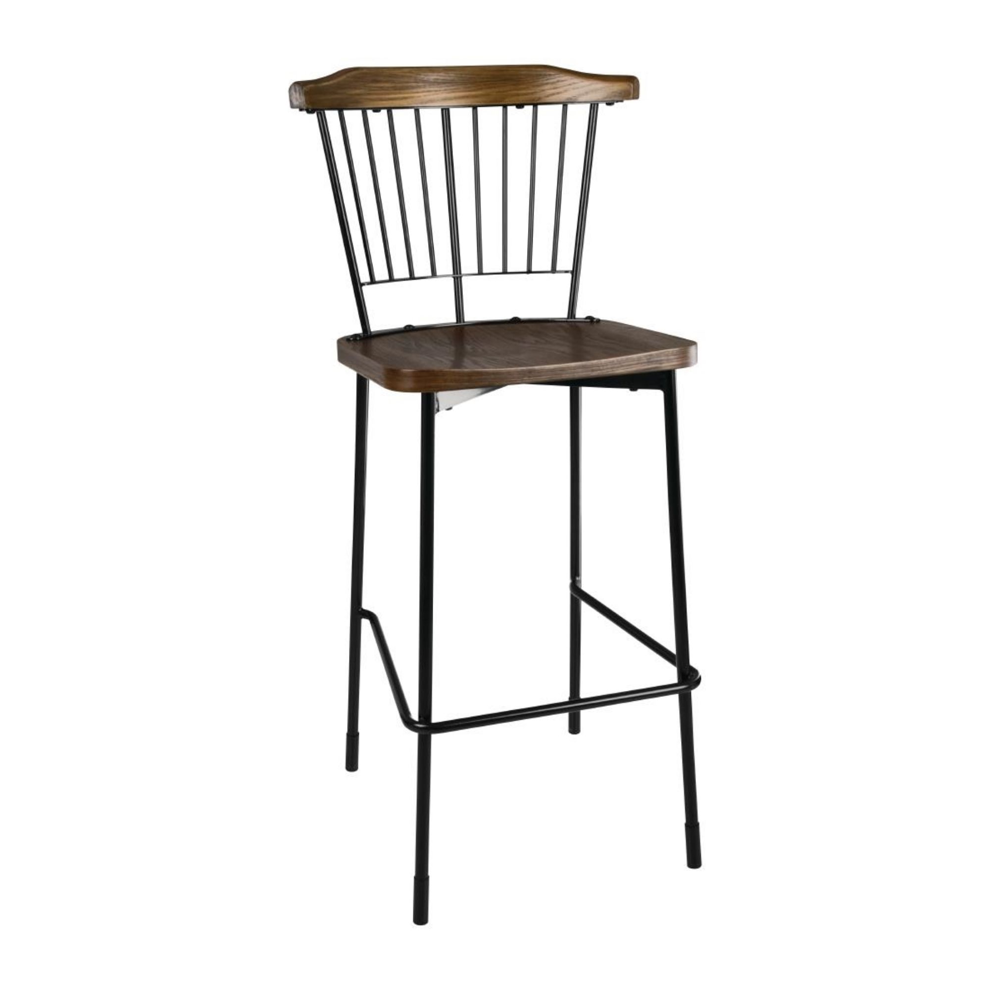 Picture of Bolero Scandi High Stools Black (2 pack) - FB873