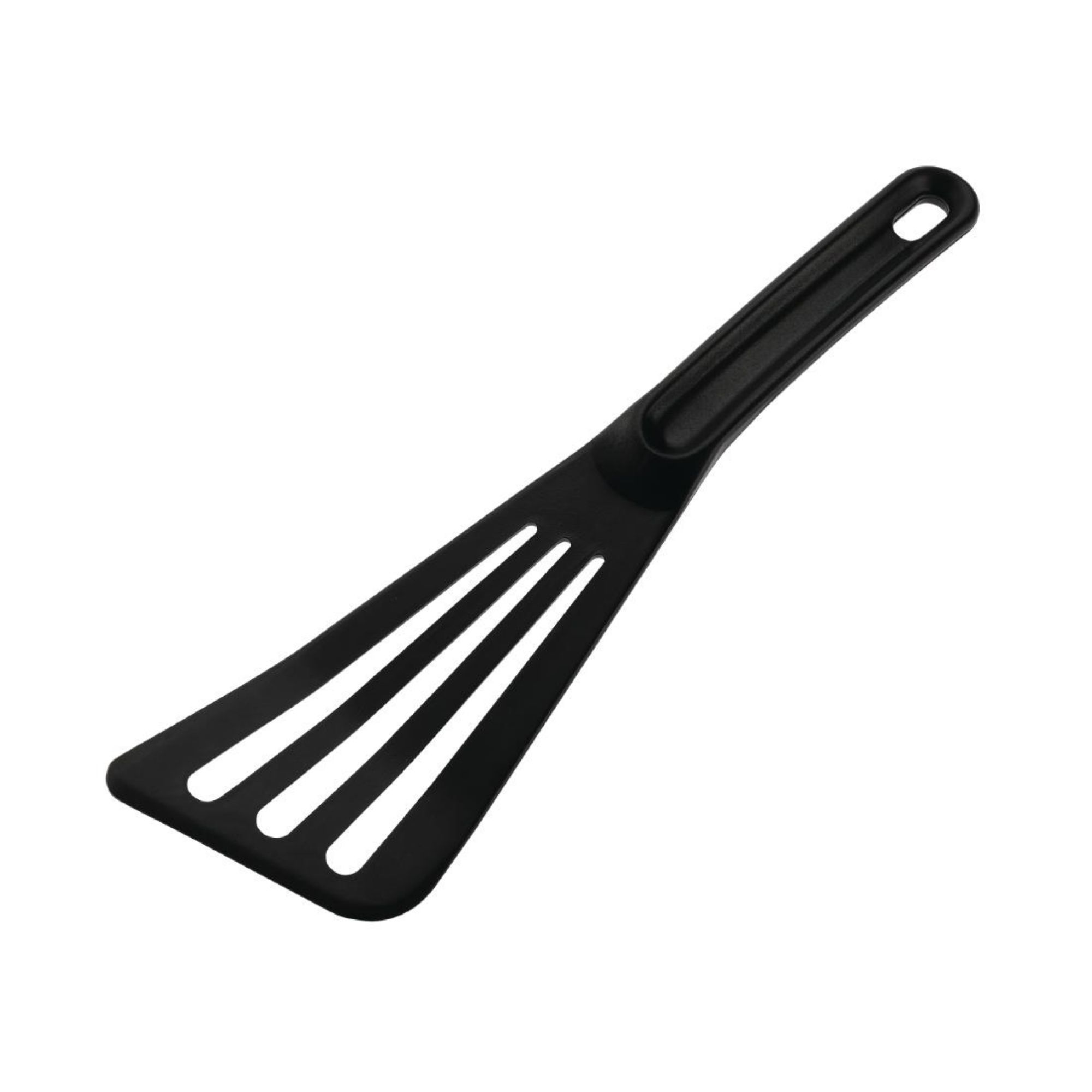 Picture of Matfer Bourgeat Pelton Exoglass Slotted Spatula 30cm Black - FA965
