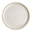 Picture of Olympia Canvas Flat Round Plates Murano White 250mm (6 Pack) - FA329