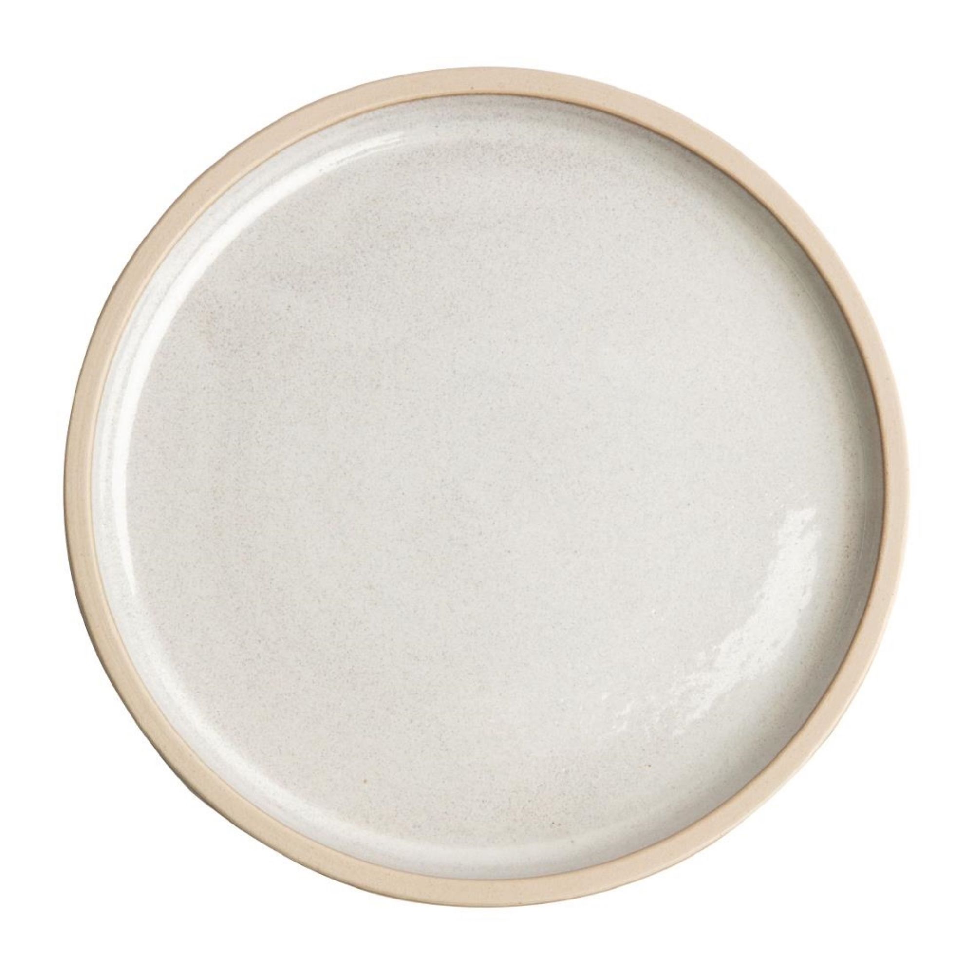 Picture of Olympia Canvas Flat Round Plates Murano White 250mm (6 Pack) - FA329