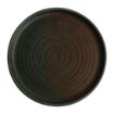 Picture of Olympia Canvas Small Rim Round Plates Green Verdigris 265mm (6 Pack) - FA324
