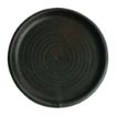 Picture of Olympia Canvas Small Rim Round Plates Green Verdigris 180mm (6 Pack) - FA323