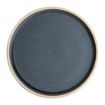 Picture of Olympia Canvas Flat Round Plates Blue Granite 180mm (6 Pack) - FA300