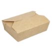 Picture of Colpac Recyclable Kraft Microwaveable Food Boxes 1950ml / 68oz (200 pack) - FA365