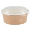 Picture of Colpac Recyclable Kraft Salad Pots With Lid Small 700ml (150 pack) - FA373