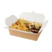 Picture of Colpac Recyclable Kraft Microwaveable Food Boxes 1950ml / 68oz (200 pack) - FA365