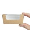 Picture of Colpac Compostable Kraft Cake Boxes with Window Small (500 pack) - FA360