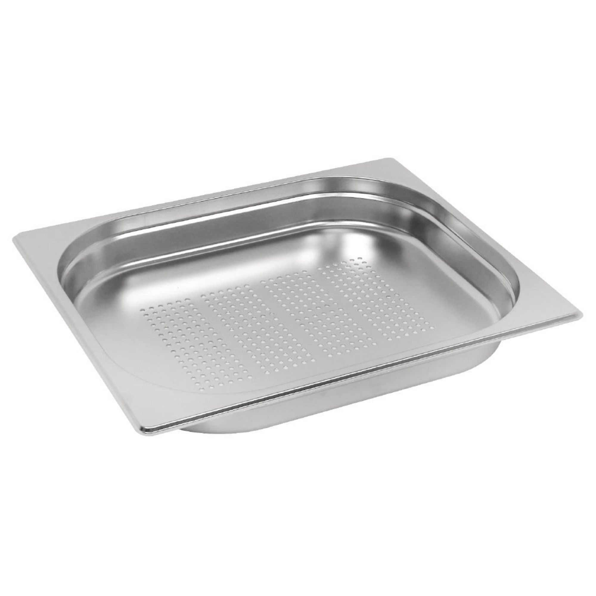 Picture of Vogue Stainless Steel Perforated 1/2 Gastronorm Tray 40mm - E698