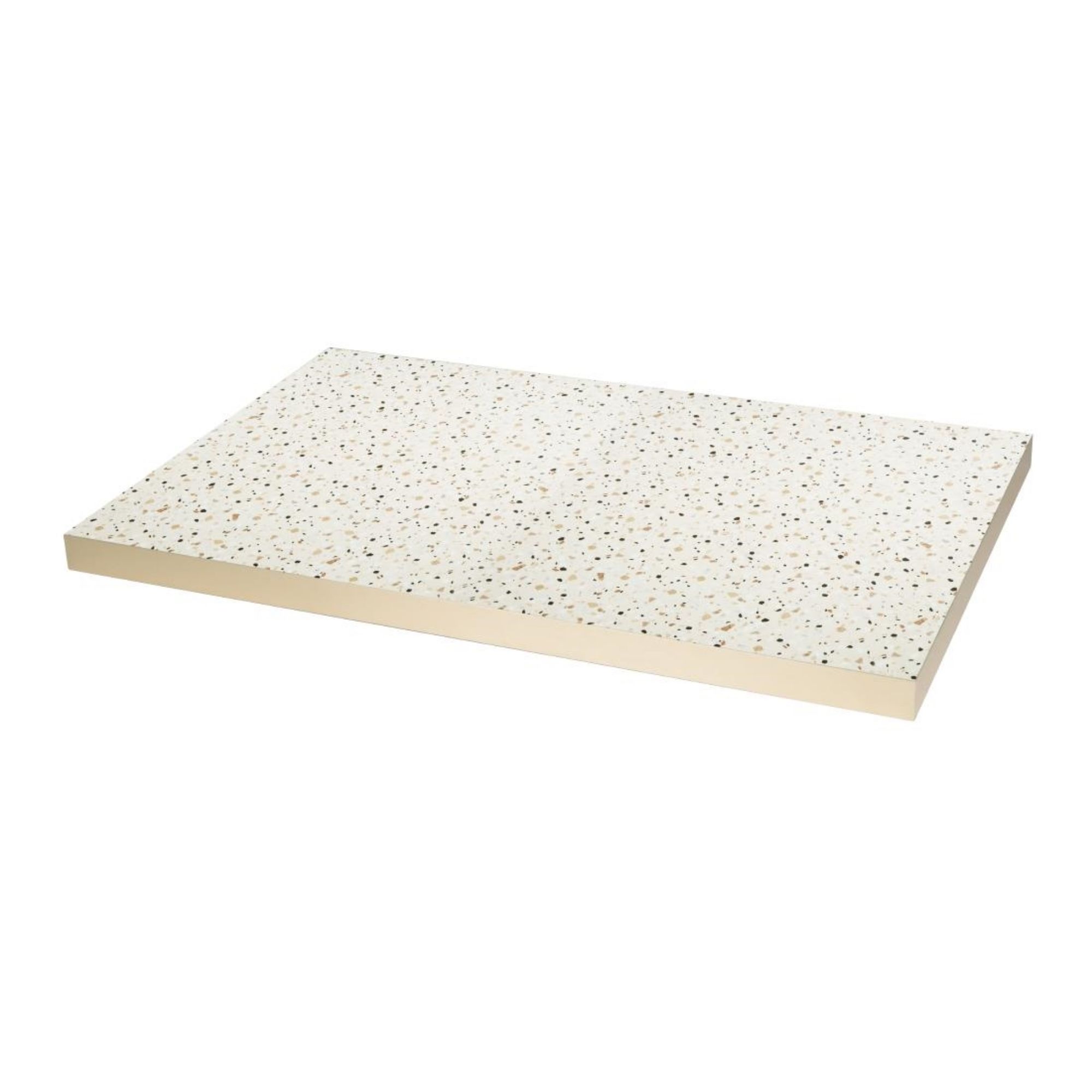 Picture of Bolero Terrazzo Style Rectangular Table Top 1100x700mm - DZ874