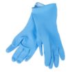 Picture of Jantex Latex Household Gloves Blue Small - F953-S
