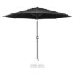 Picture of Bolero Seville Round Parasol 3m Diameter Black - DZ870