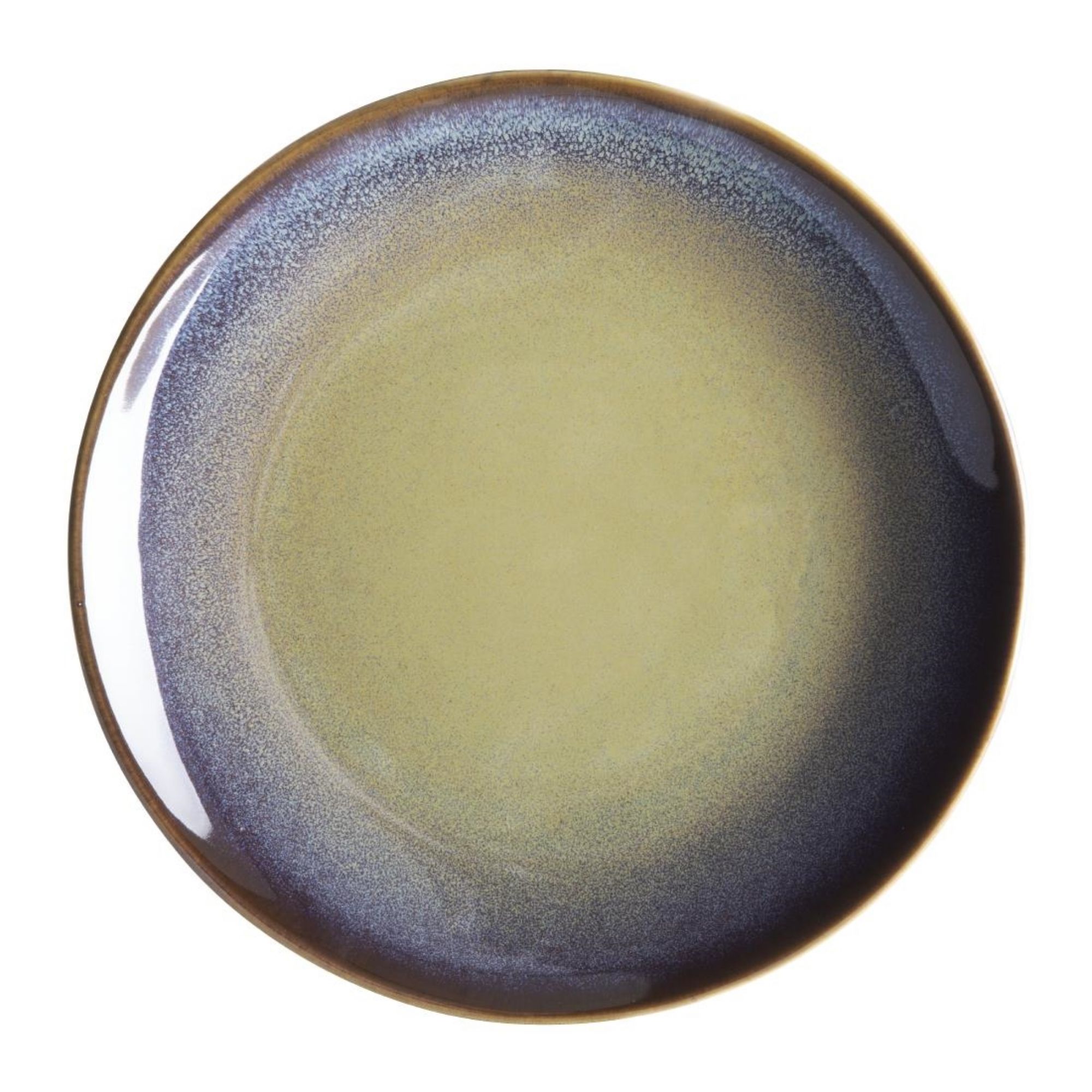 Picture of Olympia Birch Aubergine Coupe Plates 205mm (6 Pack) - DZ696